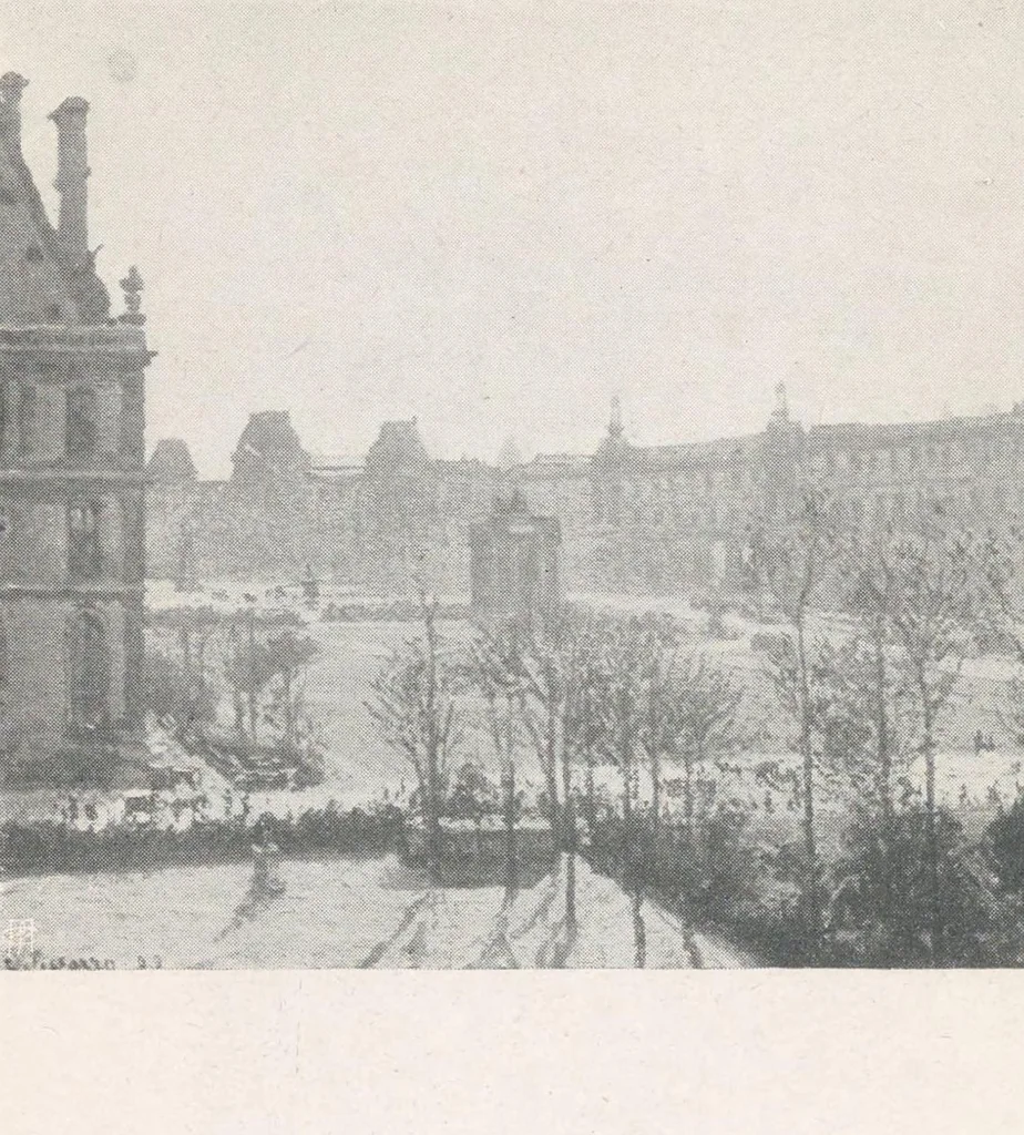 An illustration from A catalogue of the pictures, drawings, prints and sculpture at the third exhibition of the International Society of Sculptors, Painters & Gravers, held in the galleries, 191 Piccadilly, October 7th to December 10th, 1901, 1901, leaf 82