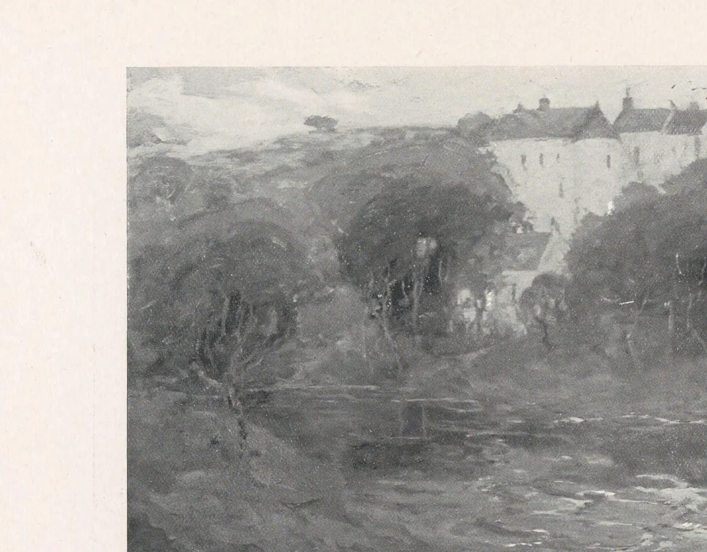 An illustration from A catalogue of the pictures, drawings, prints and sculptures at the second exhibition of the International Society of Sculptors, Painters, & Gravers held at Knightsbridge May-July 1899, 1899, leaf 154