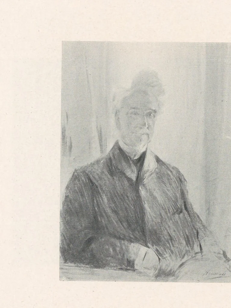 An illustration from A catalogue of the pictures, drawings, prints and sculptures at the second exhibition of the International Society of Sculptors, Painters, & Gravers held at Knightsbridge May-July 1899, 1899, leaf 194