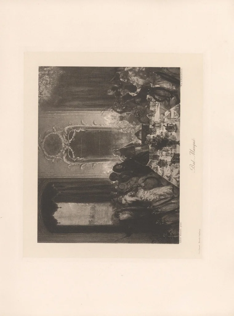 An illustration from A catalogue of the pictures, drawings, prints and sculptures at the second exhibition of the International Society of Sculptors, Painters, & Gravers held at Knightsbridge May-July 1899, 1899, leaf 31