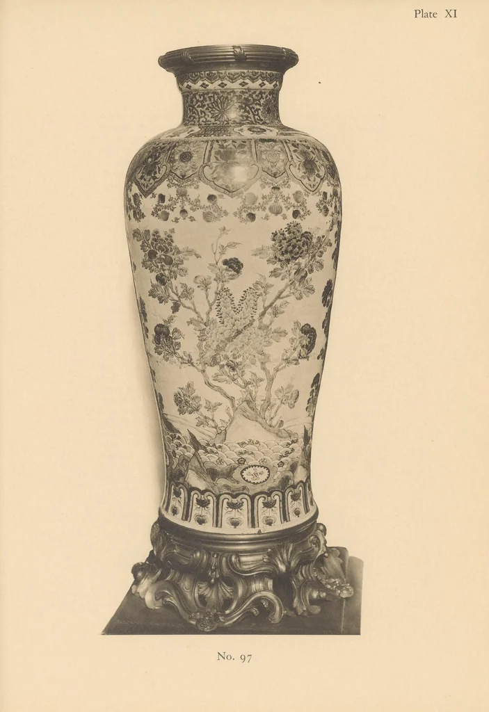 An illustration from Catalogue of porcelain, furniture and other works of art in the collection of Lady Wantage at 2 Carlton Gardens, London, Lockinge House, Berks. and Overstone Park, Northants, 1912, leaf 97