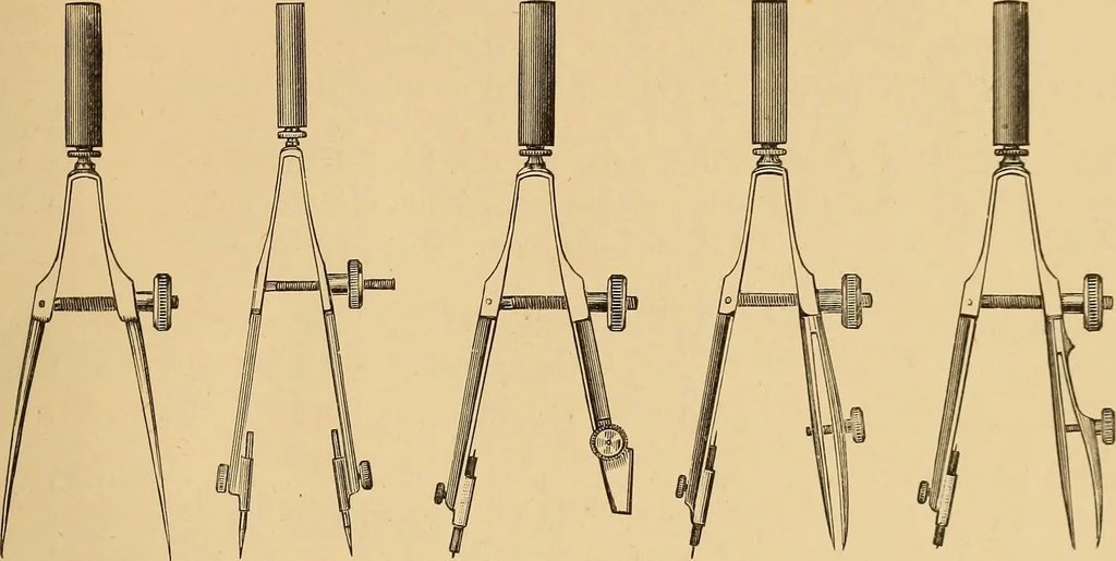 An illustration from A catalogue and price-list of drawing instruments, 1892, leaf 20