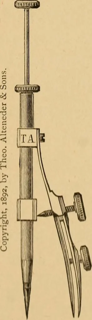 An illustration from A catalogue and price-list of drawing instruments, 1892, leaf 22