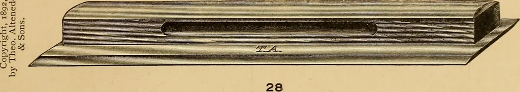 An illustration from A catalogue and price-list of drawing instruments, 1892, leaf 34
