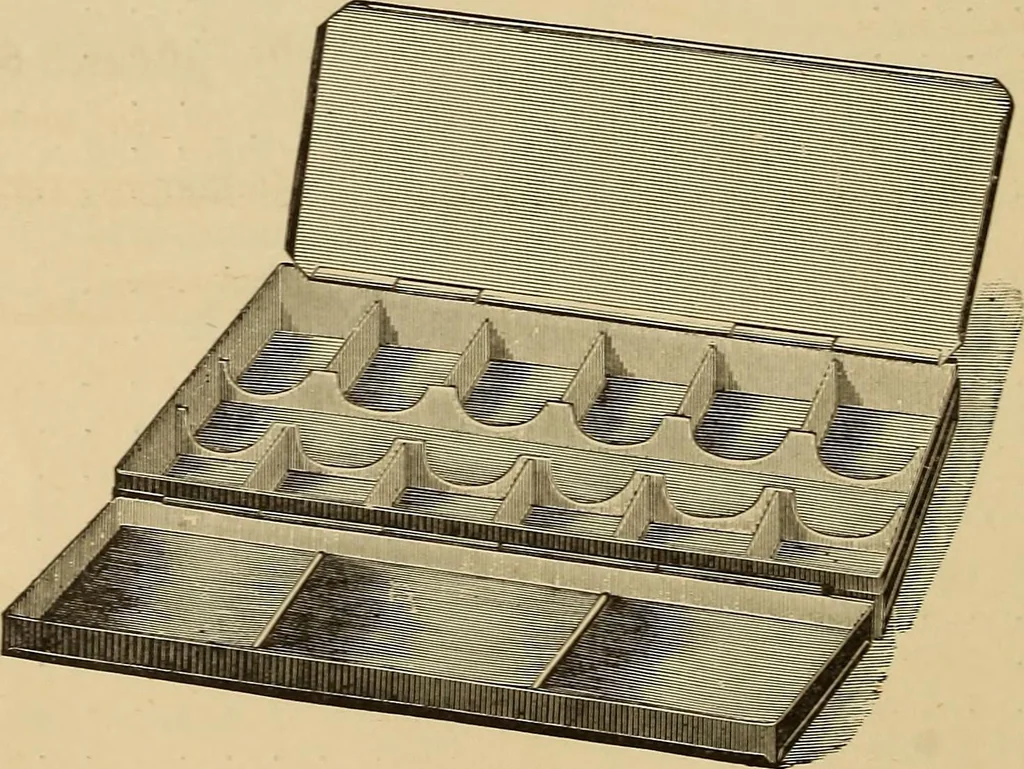 An illustration from A catalogue and price-list of drawing instruments, 1892, leaf 73