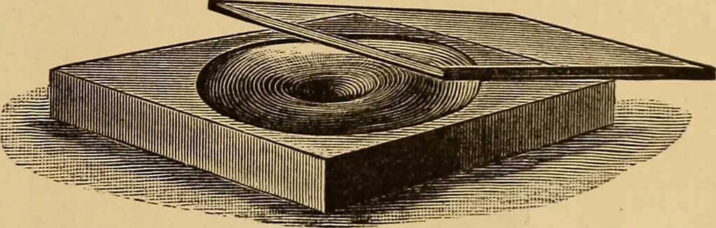 An illustration from A catalogue and price-list of drawing instruments, 1892, leaf 76