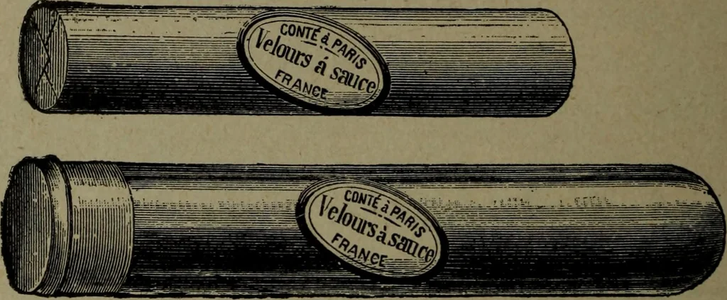 An illustration from Catalogue and price list of colors and materials for artists, architects, decorators, designers, and draughtsmen .., 1906, leaf 105