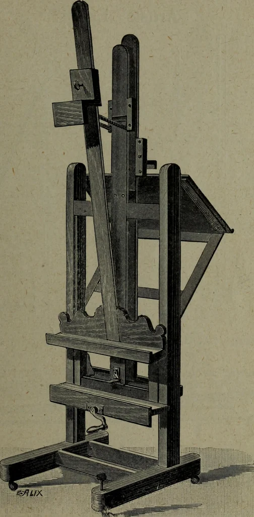 An illustration from Catalogue and price list of colors and materials for artists, architects, decorators, designers, and draughtsmen .., 1906, leaf 120