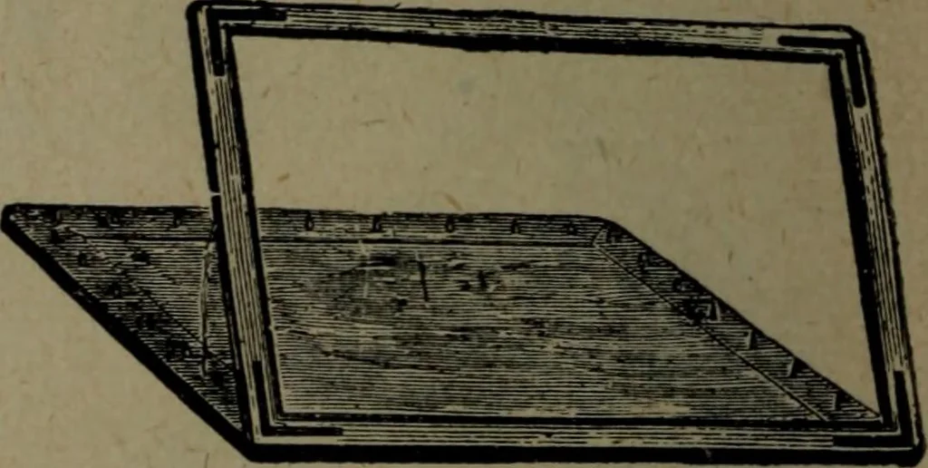 An illustration from Catalogue and price list of colors and materials for artists, architects, decorators, designers, and draughtsmen .., 1906, leaf 127
