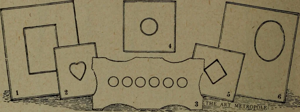 An illustration from Catalogue and price list of colors and materials for artists, architects, decorators, designers, and draughtsmen .., 1906, leaf 129