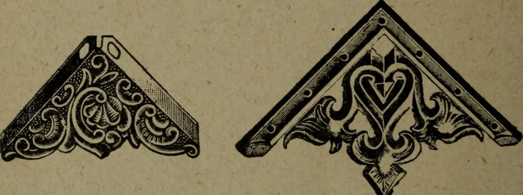 An illustration from Catalogue and price list of colors and materials for artists, architects, decorators, designers, and draughtsmen .., 1906, leaf 135