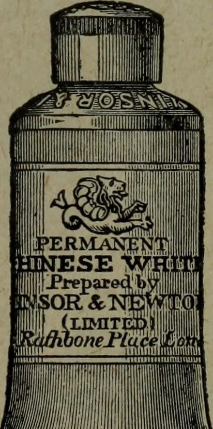 An illustration from Catalogue and price list of colors and materials for artists, architects, decorators, designers, and draughtsmen .., 1906, leaf 138