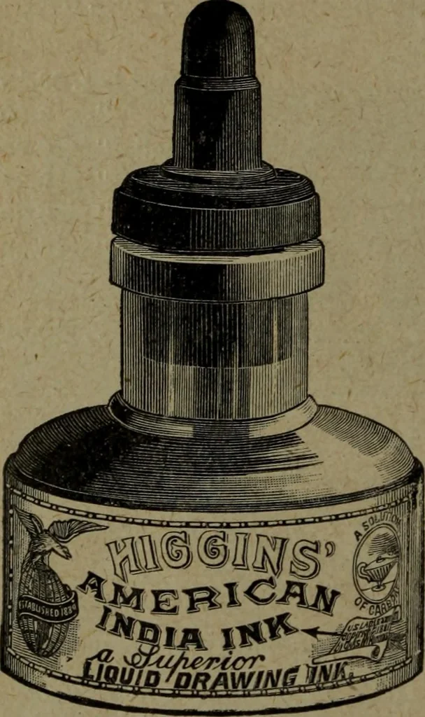 An illustration from Catalogue and price list of colors and materials for artists, architects, decorators, designers, and draughtsmen .., 1906, leaf 139