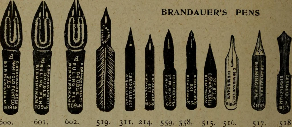 An illustration from Catalogue and price list of colors and materials for artists, architects, decorators, designers, and draughtsmen .., 1906, leaf 143