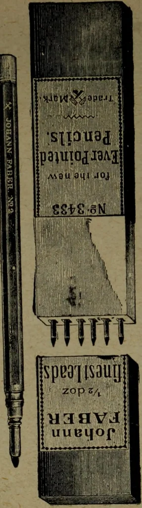 An illustration from Catalogue and price list of colors and materials for artists, architects, decorators, designers, and draughtsmen .., 1906, leaf 145