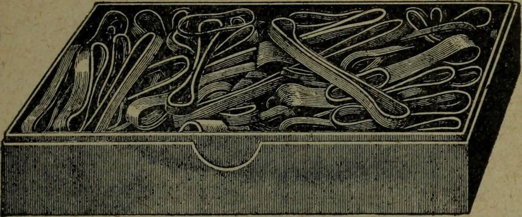 An illustration from Catalogue and price list of colors and materials for artists, architects, decorators, designers, and draughtsmen .., 1906, leaf 152