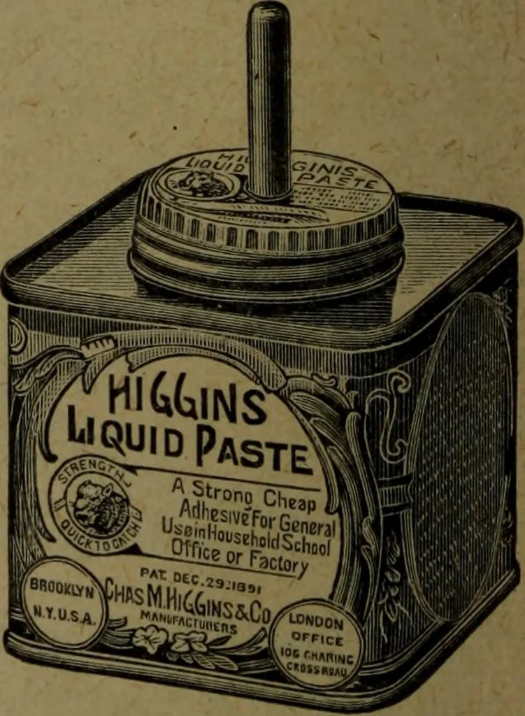 An illustration from Catalogue and price list of colors and materials for artists, architects, decorators, designers, and draughtsmen .., 1906, leaf 155