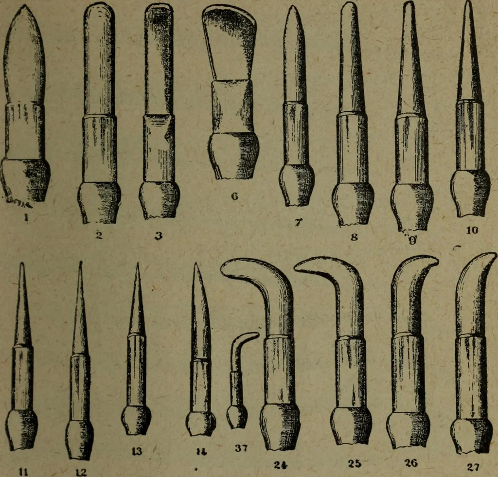 An illustration from Catalogue and price list of colors and materials for artists, architects, decorators, designers, and draughtsmen .., 1906, leaf 156