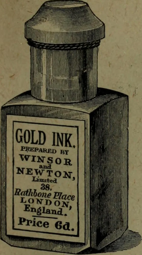 An illustration from Catalogue and price list of colors and materials for artists, architects, decorators, designers, and draughtsmen .., 1906, leaf 158