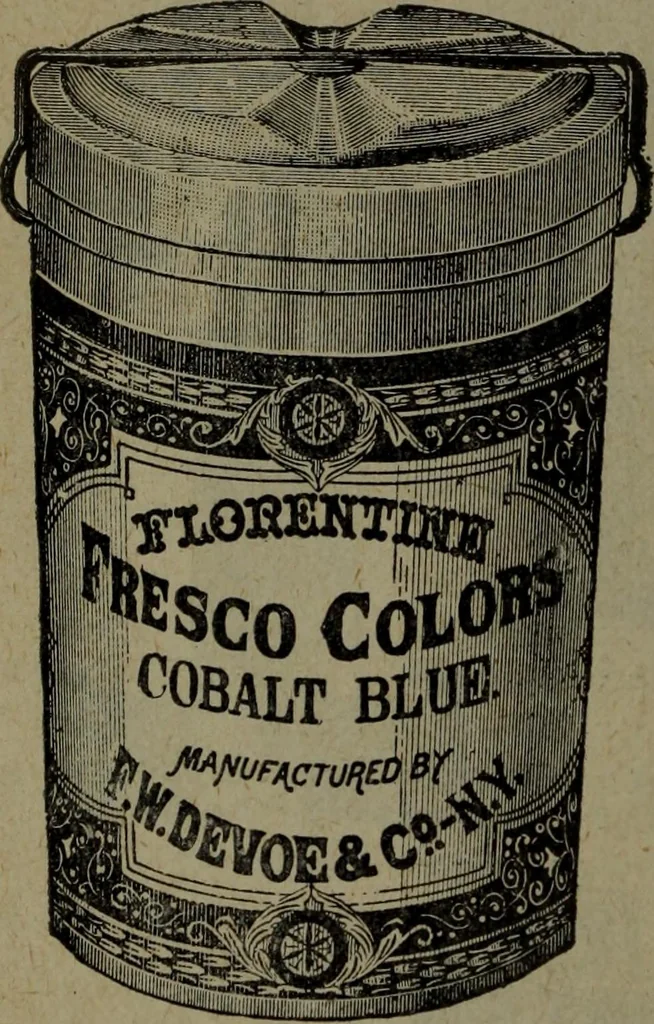 An illustration from Catalogue and price list of colors and materials for artists, architects, decorators, designers, and draughtsmen .., 1906, leaf 39