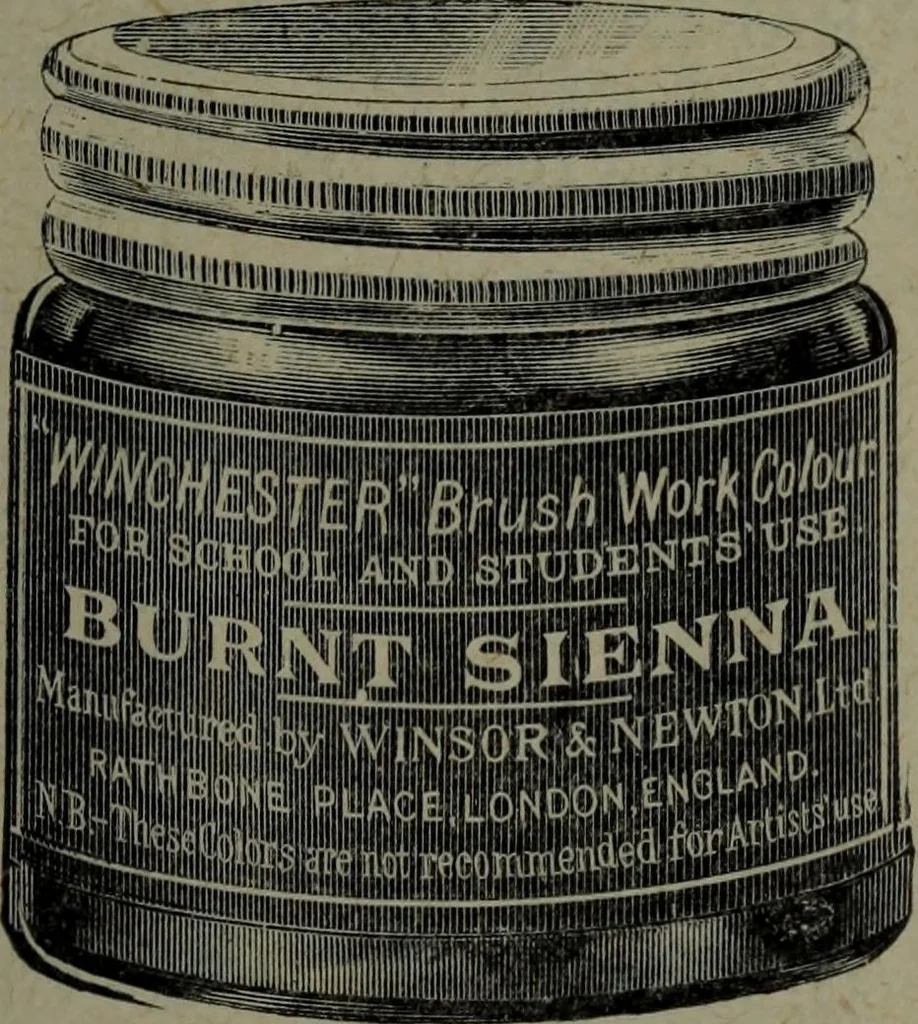 An illustration from Catalogue and price list of colors and materials for artists, architects, decorators, designers, and draughtsmen .., 1906, leaf 40