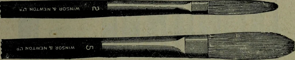 An illustration from Catalogue and price list of colors and materials for artists, architects, decorators, designers, and draughtsmen .., 1906, leaf 86