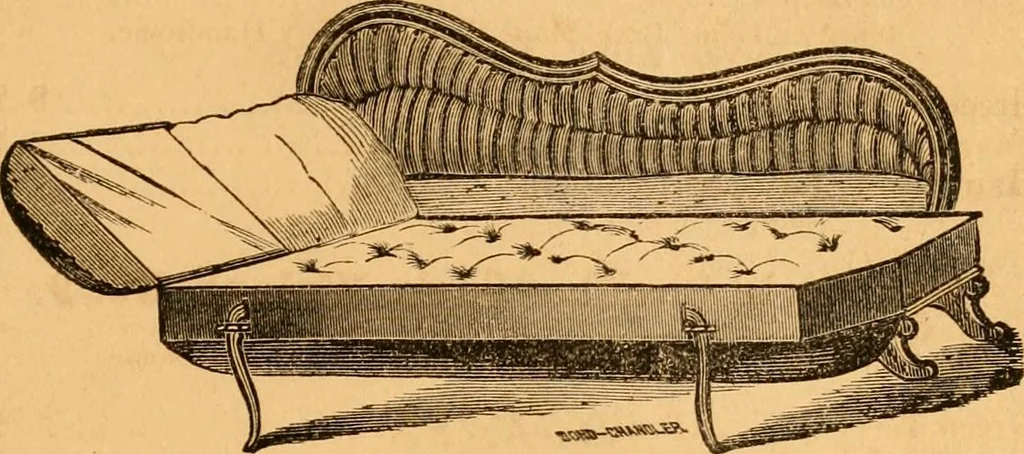 An illustration from Catalogue and price list of furniture., 1873, leaf 16