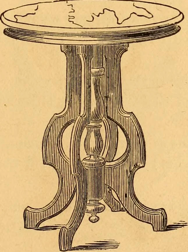 An illustration from Catalogue and price list of furniture., 1873, leaf 24