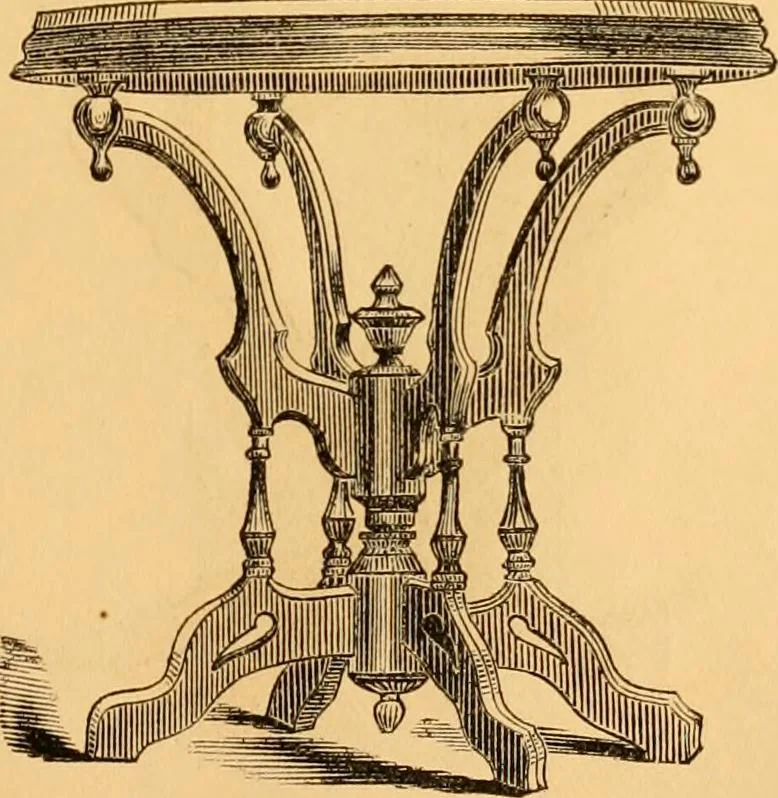 An illustration from Catalogue and price list of furniture., 1873, leaf 28