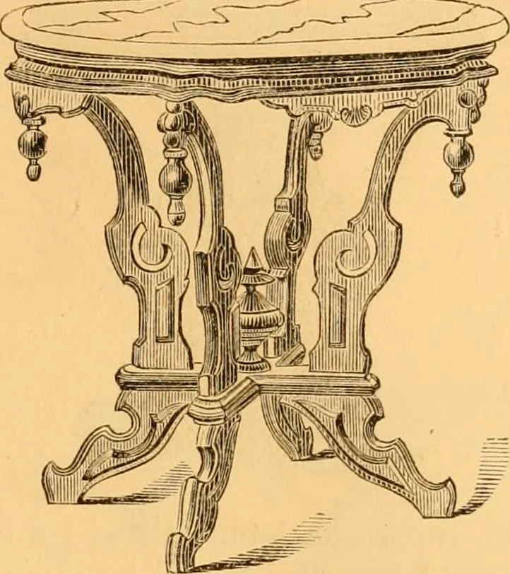 An illustration from Catalogue and price list of furniture., 1873, leaf 30