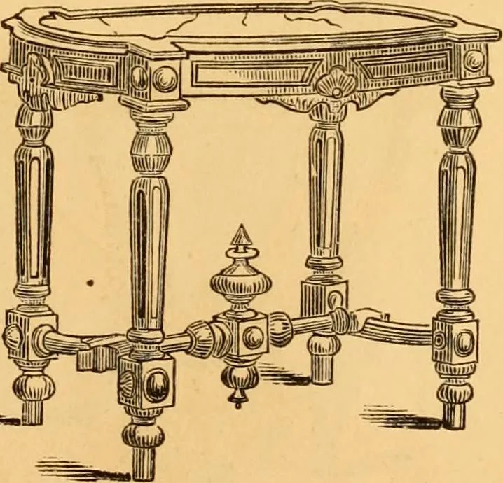 An illustration from Catalogue and price list of furniture., 1873, leaf 32