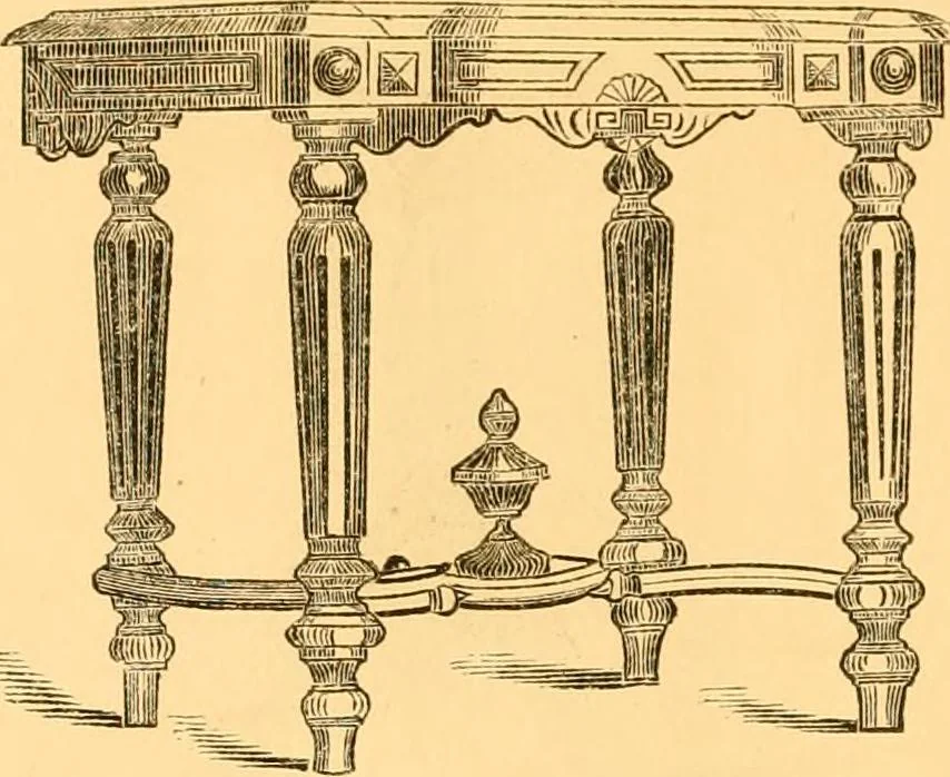 An illustration from Catalogue and price list of furniture., 1873, leaf 33