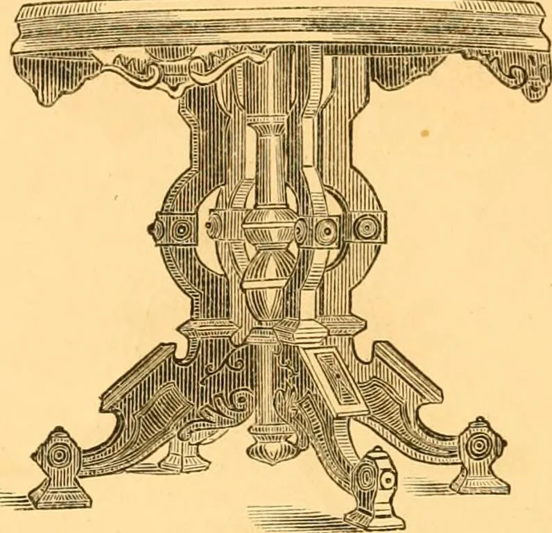 An illustration from Catalogue and price list of furniture., 1873, leaf 37