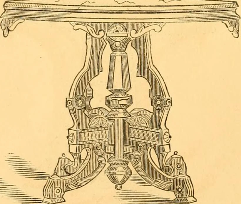 An illustration from Catalogue and price list of furniture., 1873, leaf 37