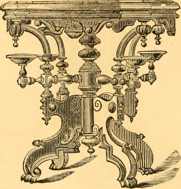 An illustration from Catalogue and price list of furniture., 1873, leaf 39