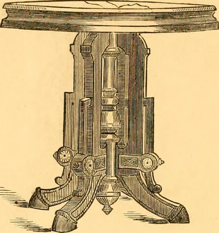 An illustration from Catalogue and price list of furniture., 1873, leaf 41