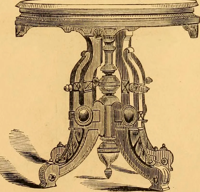 An illustration from Catalogue and price list of furniture., 1873, leaf 42