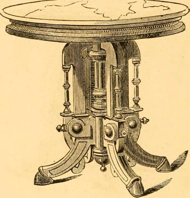 An illustration from Catalogue and price list of furniture., 1873, leaf 43