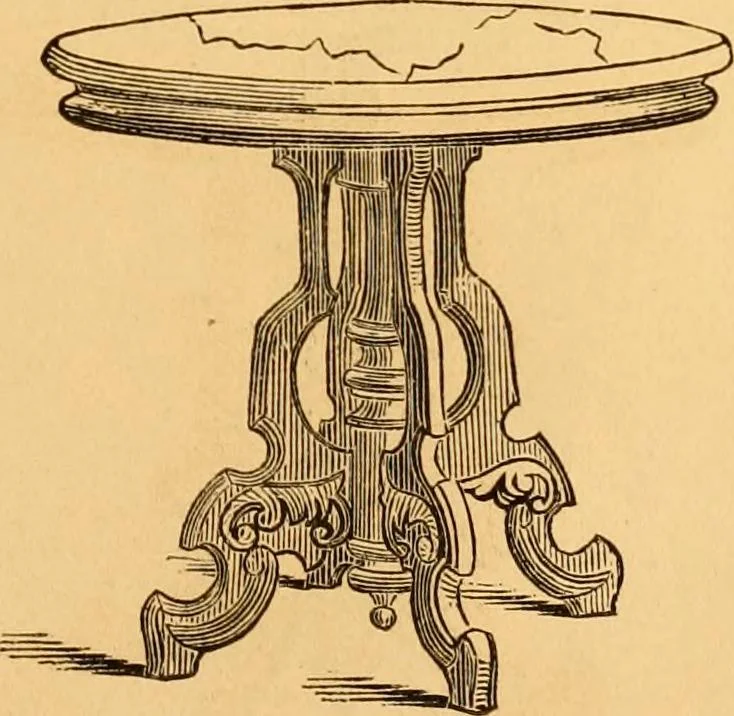 An illustration from Catalogue and price list of furniture., 1873, leaf 44