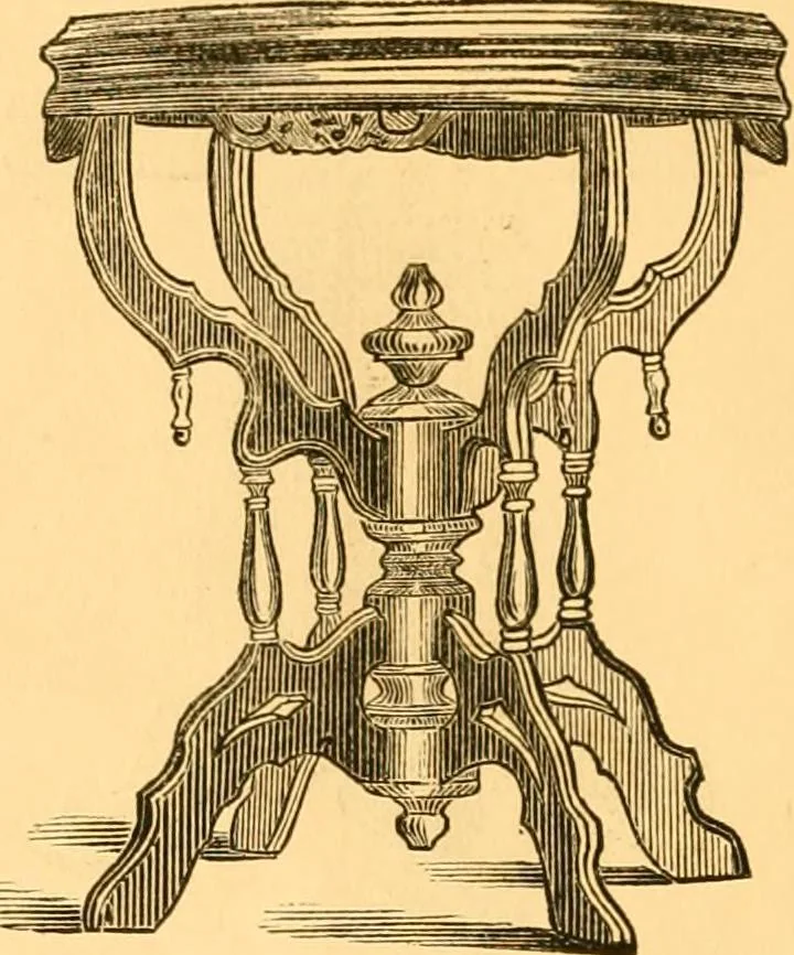 An illustration from Catalogue and price list of furniture., 1873, leaf 45