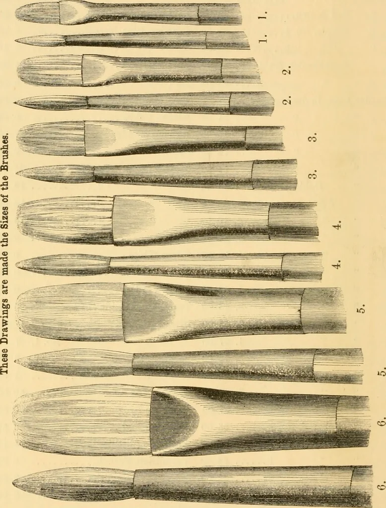 An illustration from Catalogue and price list of artists' materials., 1857, leaf 23