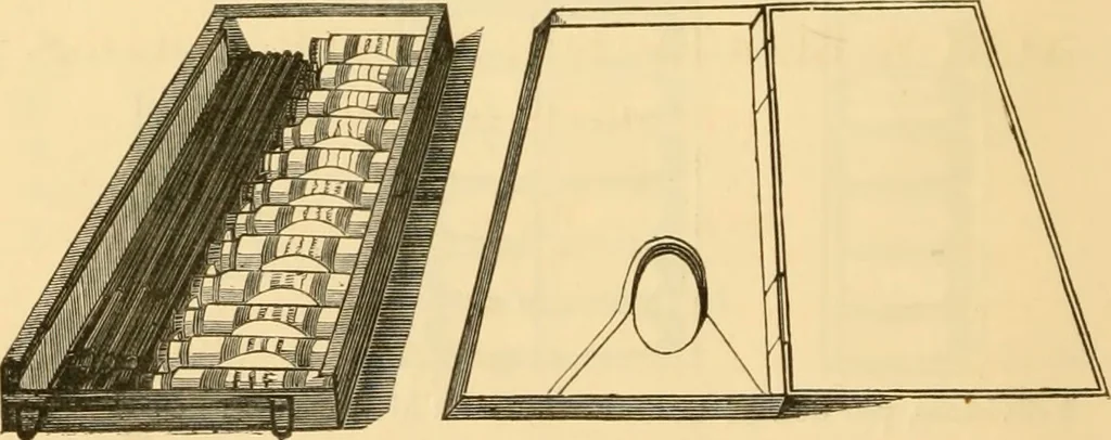 An illustration from Catalogue and price list of artists' materials., 1857, leaf 47