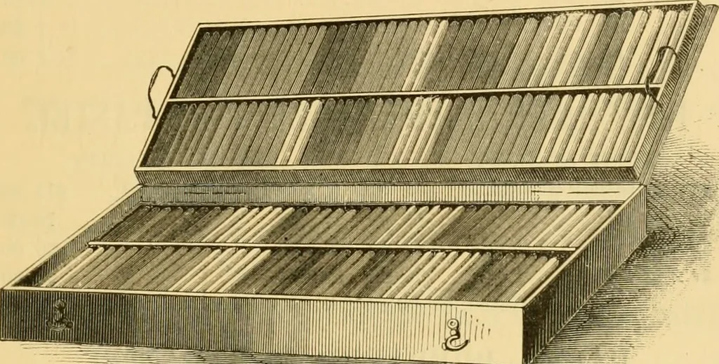 An illustration from Catalogue and price list of artists' materials., 1857, leaf 50