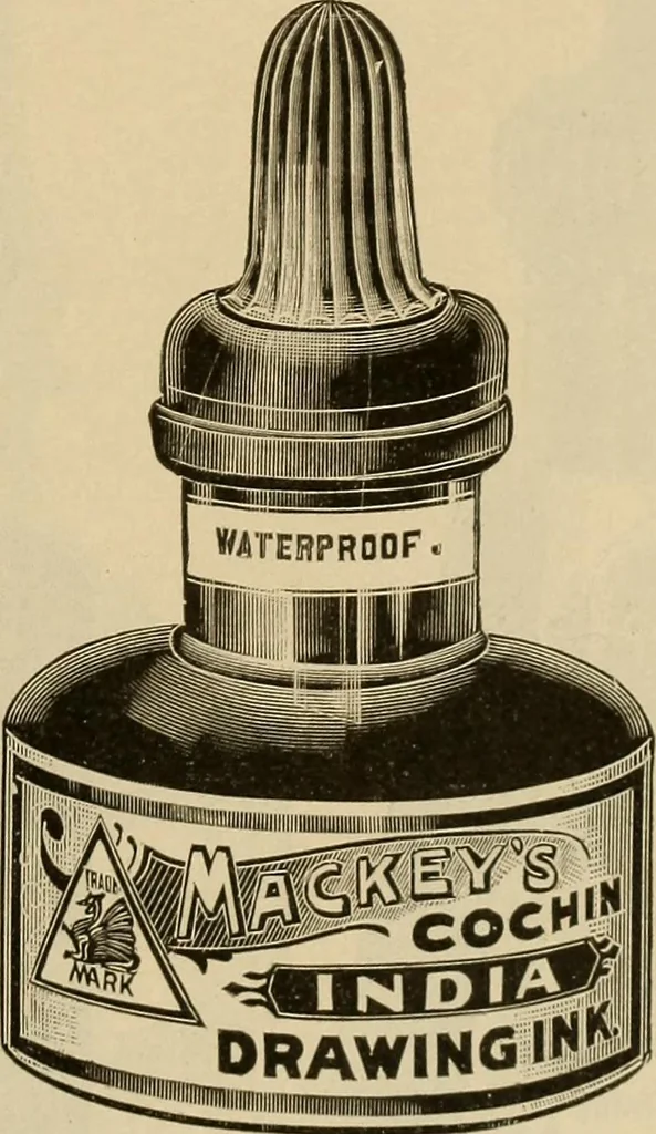 An illustration from Catalogue and price list of Mackey print paoer co., 1897, leaf 184