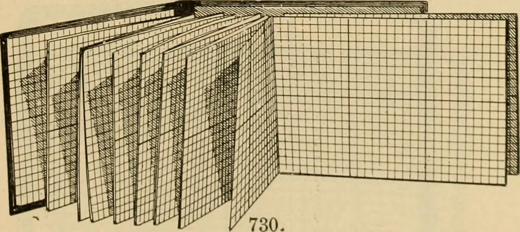 An illustration from Catalogue and price list of Mackey print paoer co., 1897, leaf 24