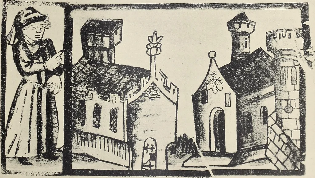 An illustration from Catalogue raisonné des premières impressions de Mayence (1445-1467) : avec une plance en phototypie, 1911, leaf 320
