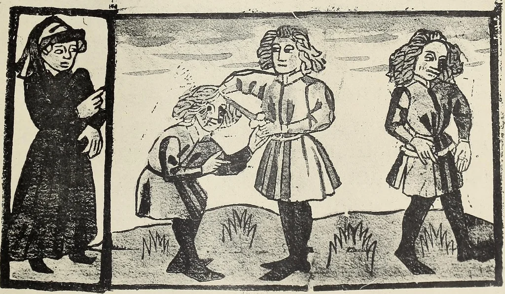 An illustration from Catalogue raisonné des premières impressions de Mayence (1445-1467) : avec une plance en phototypie, 1911, leaf 324