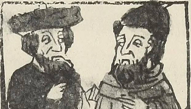 An illustration from Catalogue raisonné des premières impressions de Mayence (1445-1467) : avec une plance en phototypie, 1911, leaf 334