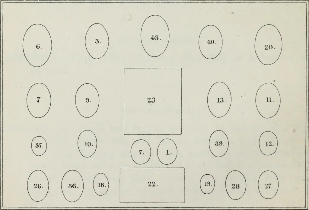 An illustration from Catalogue raisonné : or, a list of the pictures in Blenheim Palace : with occasional remarks and illustrative notes, 1861, leaf 117
