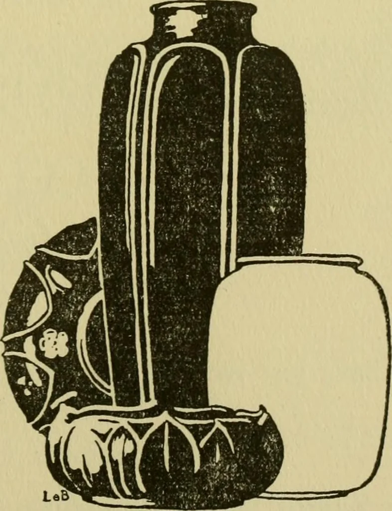 An illustration from Catalogues of exhibitions, 1900, leaf 144